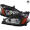 Spec-D Tuning 03-07 Honad Accord Retrofit Projector Headlights - Black 2LHP-ACD03JM-RS - alternate 1